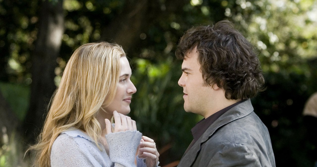 Kate Winslet i Jack Black w filmie "Holiday" /Album Online /East News