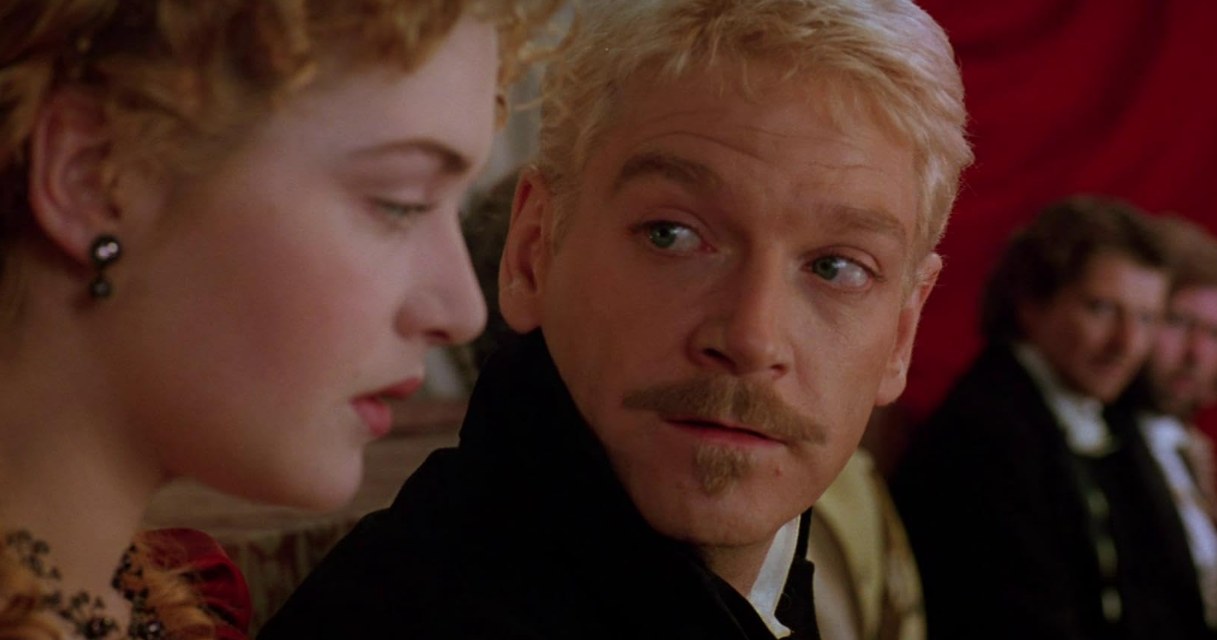 Kate Winslet i Kenneth Branagh w filmie "Hamlet" (1996) /materiały prasowe