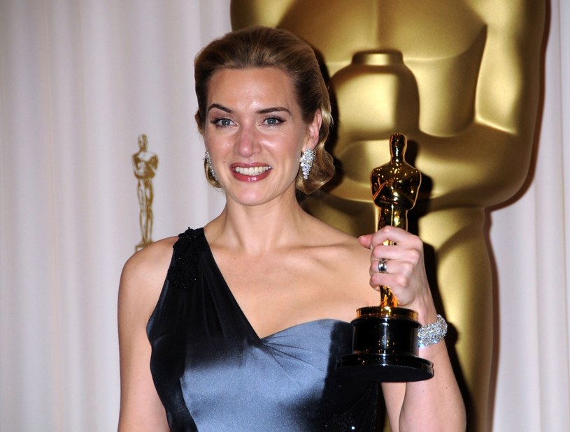 Kate Winslet Oscara trzyma w łazience /Jeffrey Mayer/WireImage /Getty Images