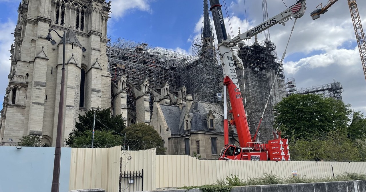 Katedra Notre-Dame pięć lat po pożarze. Galeria