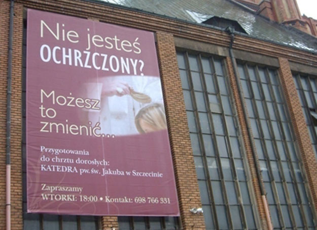 Katedra p.w. św. Jakuba w Szczecinie, gdzie można przygotować się do sakramentu chrztu /INTERIA.PL