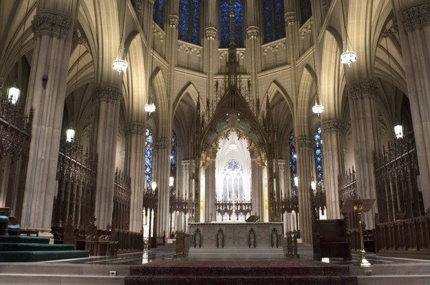 Katedra św. Patryka na Manhattanie (zdj. arch.) /Sergi Reboredo /PAP/DPA