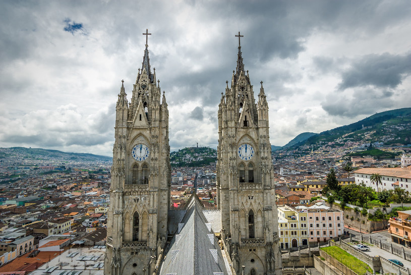 Katedra w Quito. Można tu modlić się przed figurą Matki Bożej Pomyślności /123RF/PICSEL