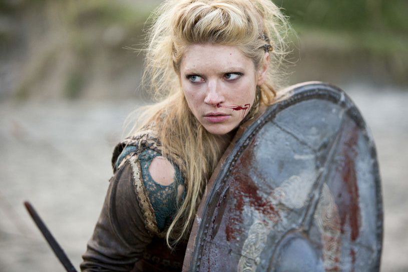 Katheryn Winnick w serialu "Wikingowie" /materiały prasowe