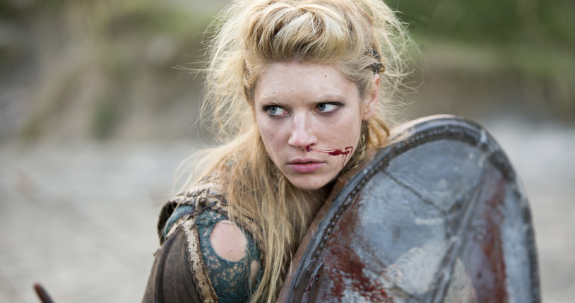 Katheryn Winnick w serialu "Wikingowie" /materiały prasowe