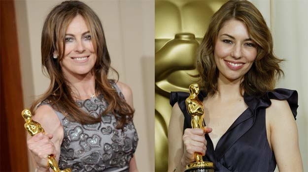 Kathryn Bigelow (L) - jedyna w historii reżyserka z Oscarem, Sofię Coppolę nagrodzono za scenariusz. /Getty Images/Flash Press Media