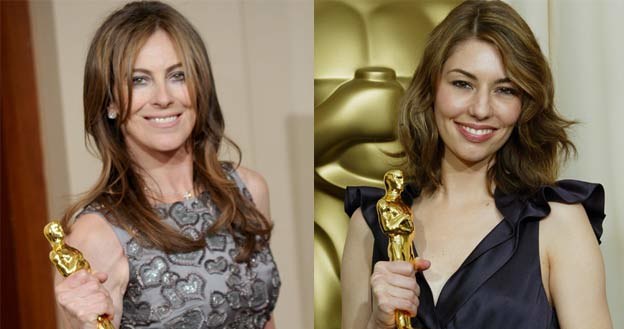 Kathryn Bigelow (L) - jedyna w historii reżyserka z Oscarem, Sofię Coppolę nagrodzono za scenariusz. /Getty Images/Flash Press Media