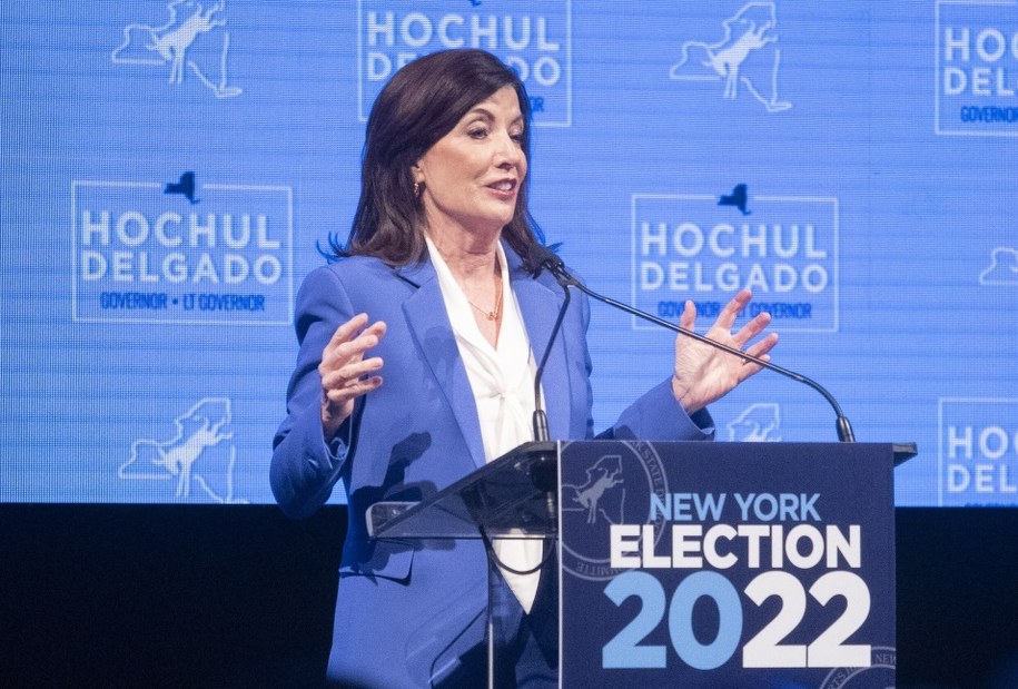 Kathy Hochul /SARAH YENESEL /PAP/EPA