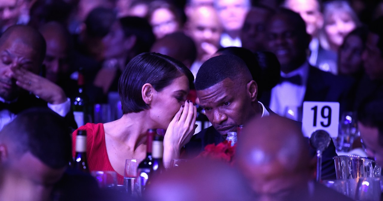 Katie Holmes i Jamie Foxx /Kevin Mazur /Getty Images