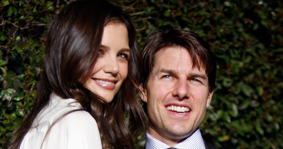 Katie Holmes i Tom Cruise, fot. Kevin Winter &nbsp; /Getty Images/Flash Press Media