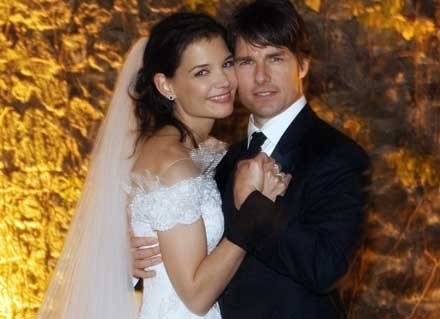 Katie Holmes i Tom Cruise /AFP