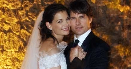 Katie Holmes i Tom Cruise /AFP