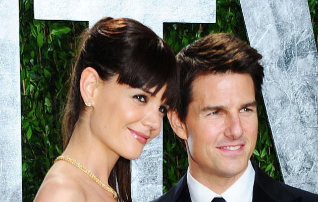 Katie Holmes i Tom Cruise /Alberto E. Rodriguez /Getty Images
