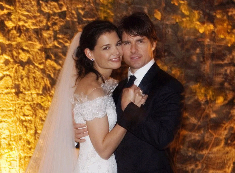 Katie Holmes i Tom Cruise /Robert Evans /Getty Images