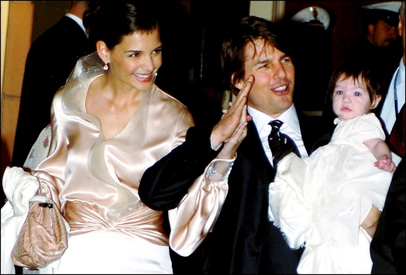 Katie Holmes i Tom Cruise /Eric VANDEVILLE/Gamma-Rapho via Getty Images /Getty Images