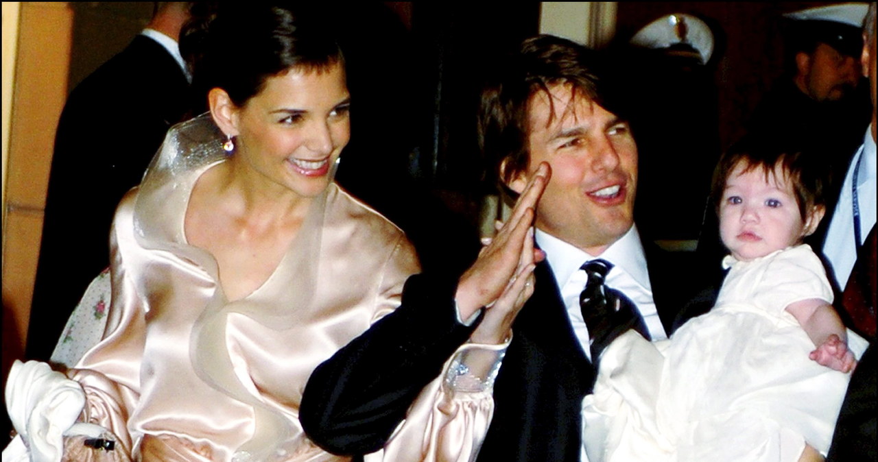 Katie Holmes i Tom Cruise /Eric VANDEVILLE/Gamma-Rapho via Getty Images /Getty Images