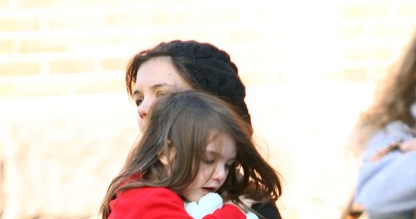 Katie Holmes z Suri &nbsp; /Splashnews