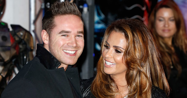 Katie Price z mężem /Tristan Fewings /Getty Images