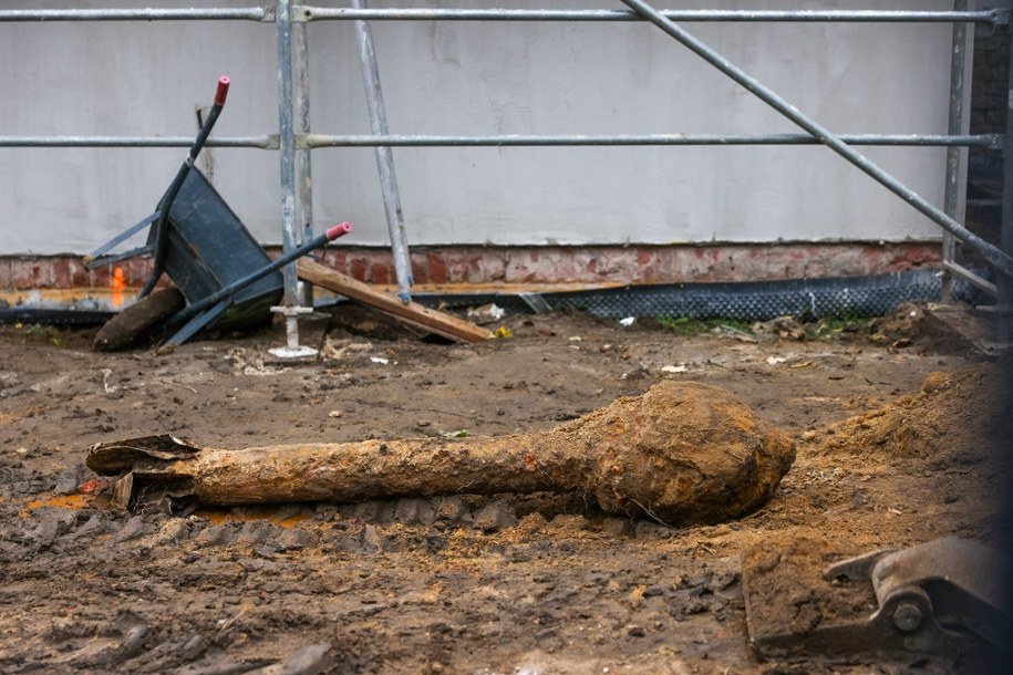 "Katiuszę" znaleziono w trakcie prac budowlanych /Biuro Prasowe Miasta Wrocław /
