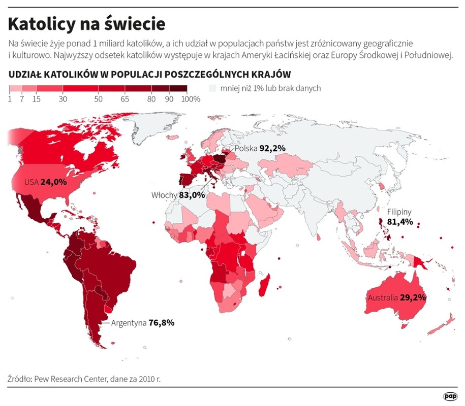 Katolicy na świecie /Michał Czernek /PAP