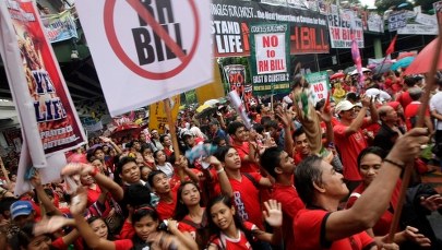 Katolicy z Filipin protestują przeciwko rozdawaniu środków antykoncepcyjnych