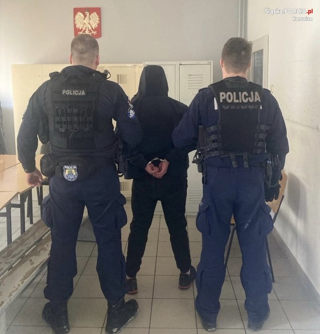 Katowiccy policjanci zatrzymali 20-latka / Fot. KMP Katowice /