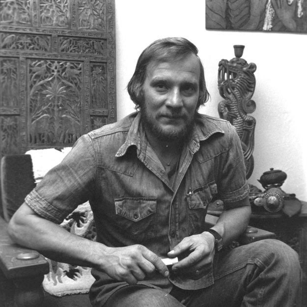 Katowice 1989. Jerzy Kukuczka, polski alpinista i himalaista /Kazimierz Seko (CAF) /PAP