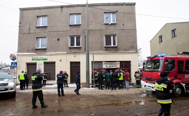 Katowice: 4 osoby poszkodowane po zawaleniu się stropu w kamienicy