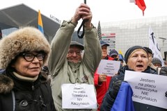 Katowice: Protest w obronie nazwy placu Wilhelma Szewczyka