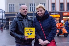 Katowice: Rozdawaliśmy bombonierki z okazji 30. urodzin radia