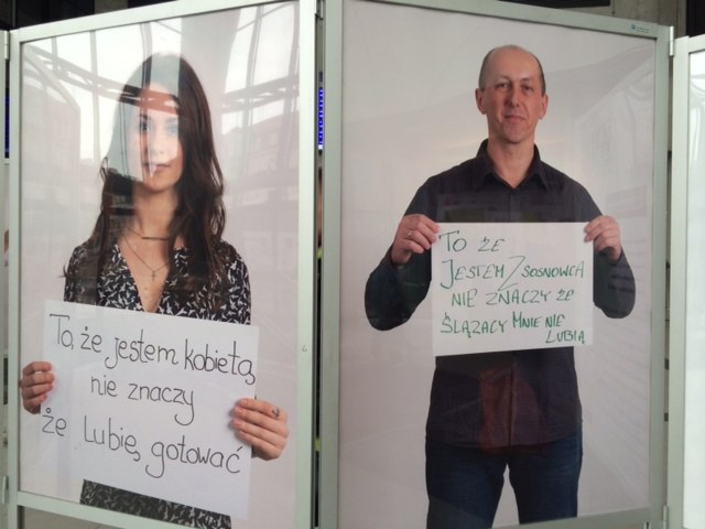 Katowice walczą ze stereotypami poprzez dworcową wystawę /Anna Kropaczek /RMF FM