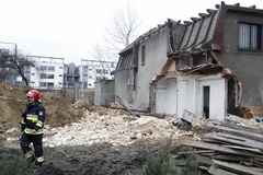 Katowice: Zawaliła się ściana remontowanej przychodni