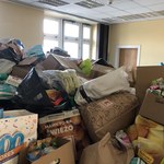 Katowice: Zbiórka darów dla ukraińskich dzieci. Pomieszczenie "wypełnione po sufit"