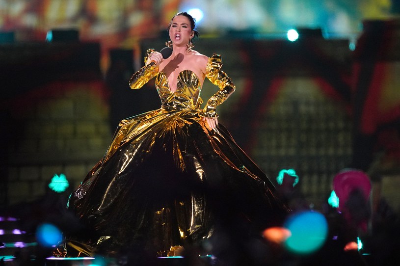 Katy Perry na koncercie koronacyjnym Karola III /Getty Images