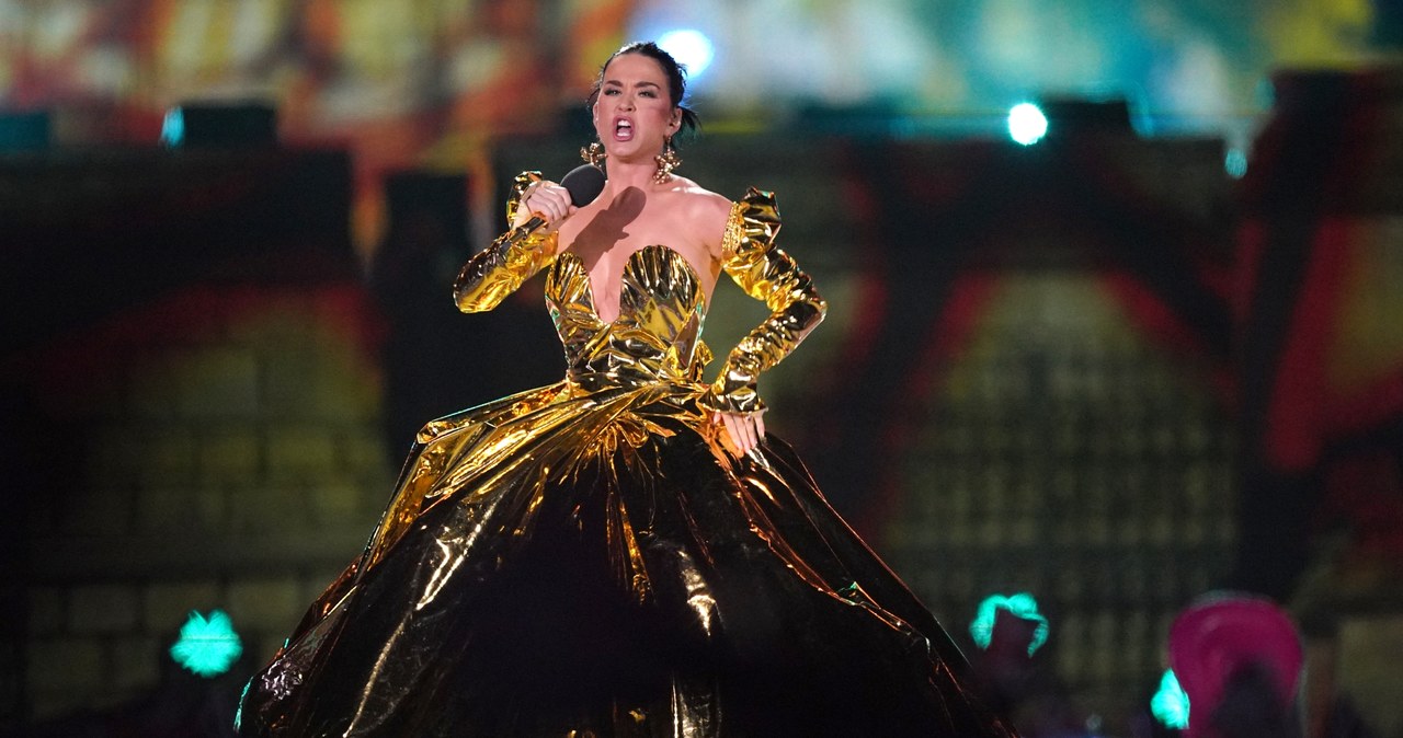 Katy Perry na koncercie koronacyjnym Karola III /Getty Images