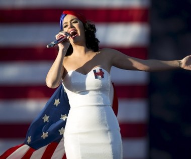 Katy Perry na wiecu w Iowa