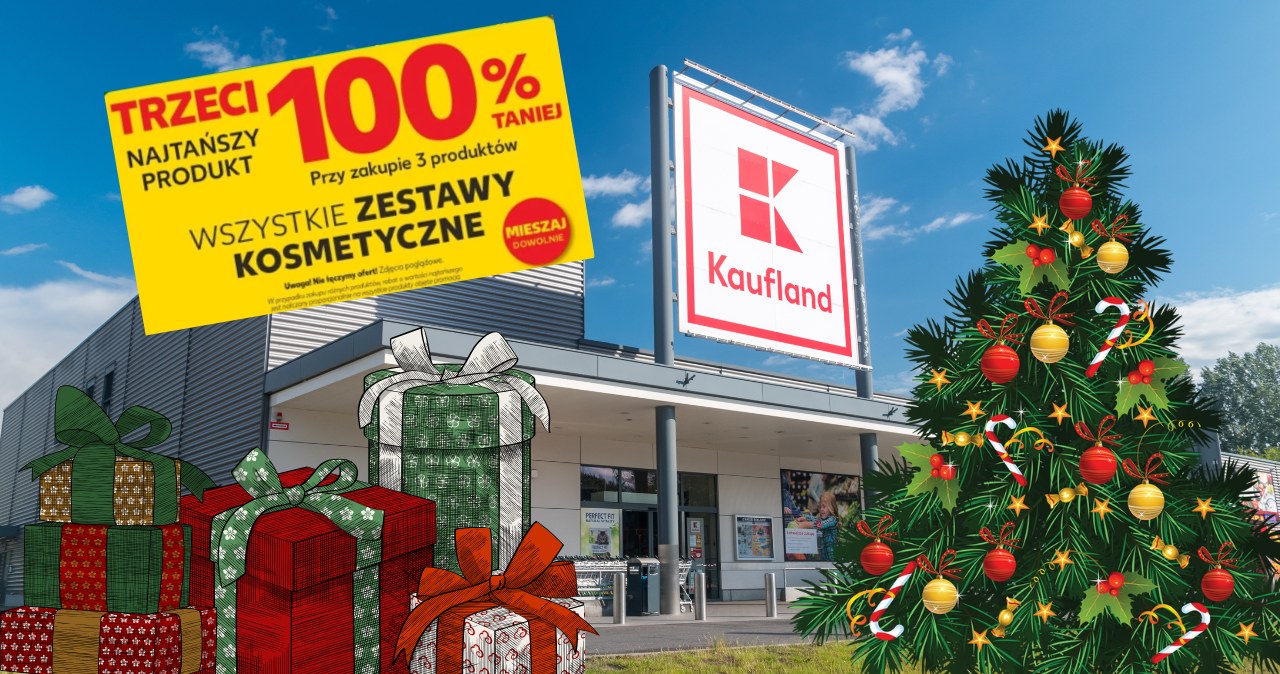 Kaufland odpala hit – trzeci zestaw kosmetyczny gratis. Idealny prezent! /Canva Pro /INTERIA.PL