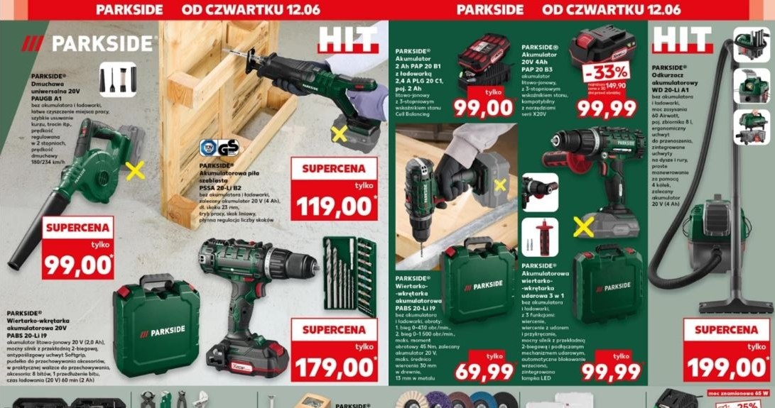 Kaufland oferuje elektronarzędzia Parkside! /Kaufland /INTERIA.PL