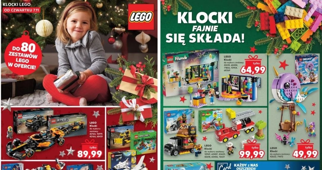 Kaufland oferuje promocje na klocki LEGO! /Kaufland /INTERIA.PL