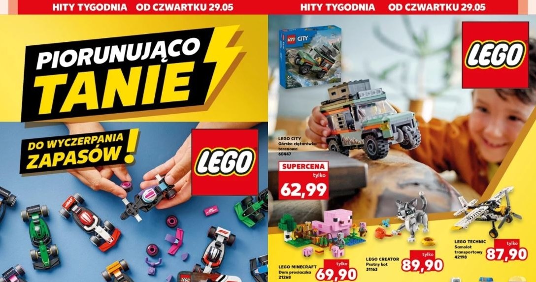 Kaufland oferuje promocję na klocki LEGO! /Kaufland /INTERIA.PL