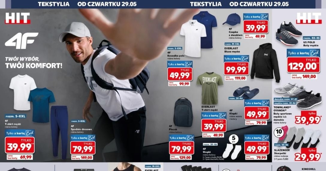 Kaufland oferuje ubrania 4F! /Kaufland /INTERIA.PL