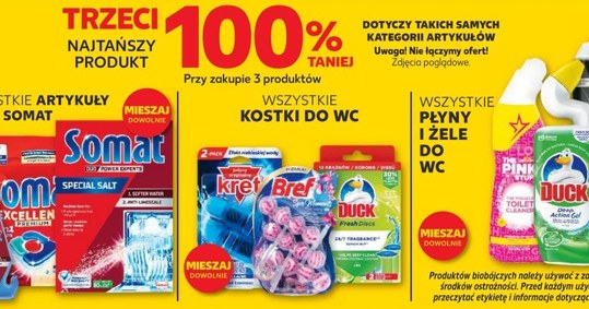 Kaufland przecenia popularną chemię domową! Trzeci produkt dostaniesz za darmo! /Kaufland /INTERIA.PL