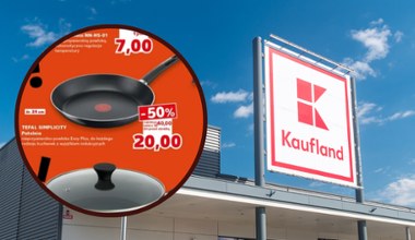 Kaufland robi wyprzedaż Tefala. Jedna patelnia dziś, druga od jutra