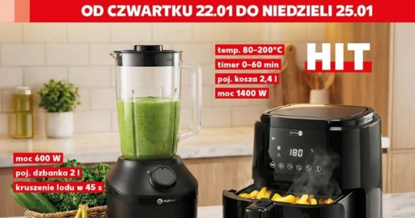 Kaufland stawia na kompaktowy air fryer do codziennego użytku /Kaufland /INTERIA.PL
