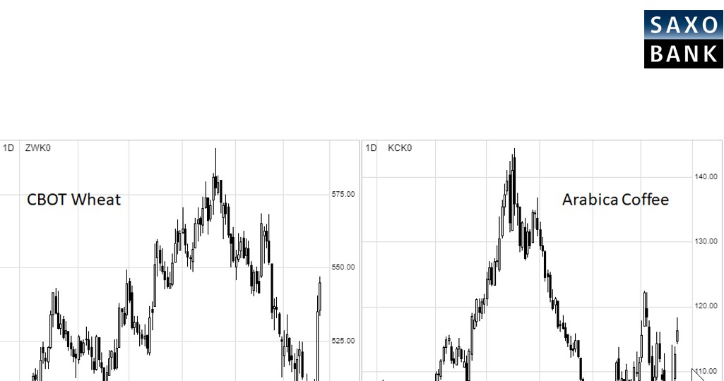 Kawa i srebro nadzieją analityków? /Saxo Bank