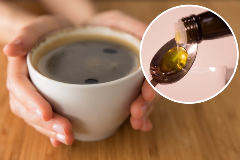 Kawa z łyżką oliwy to dość nietypowe połączenie. Jak ma działać? /123RF/PICSEL