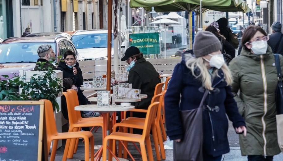 Kawiarnia w Turynie /Tino Romano /PAP/EPA