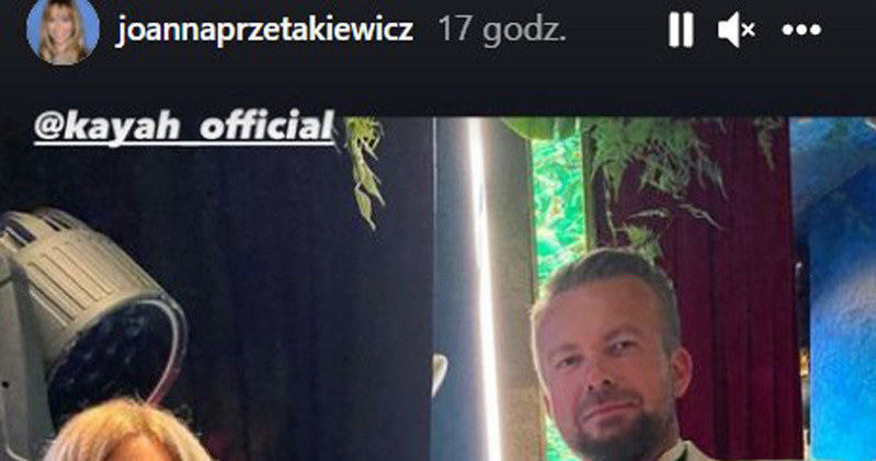 Kayah i Jarosław przebrani za Przetakiewicz i RInke na balu u Joanny /https://www.instagram.com/joannaprzetakiewicz/?hl=pl/ /Instagram