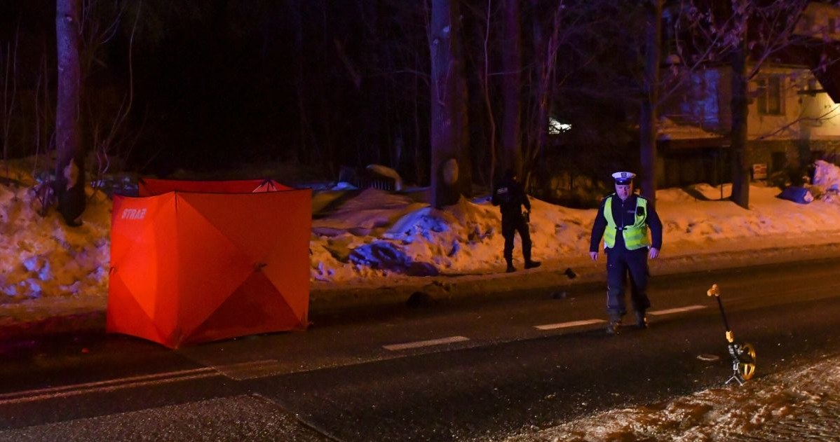 Każdego dnia Policja blisko 20 razy interweniuje wobec pieszych, którzy nie posiadaja wymaganych przepisami elementów odblaskowych /Maciej Jonek /Agencja SE/East News