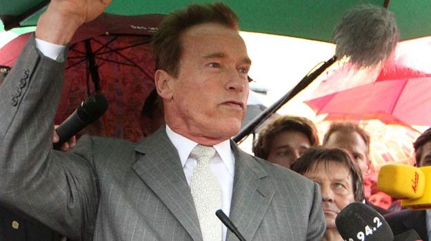 Każdy na swój sposób może odnieść sukces - przekonywał podczas otwarcia muzeum Arnold Schwarzenegger /AFP